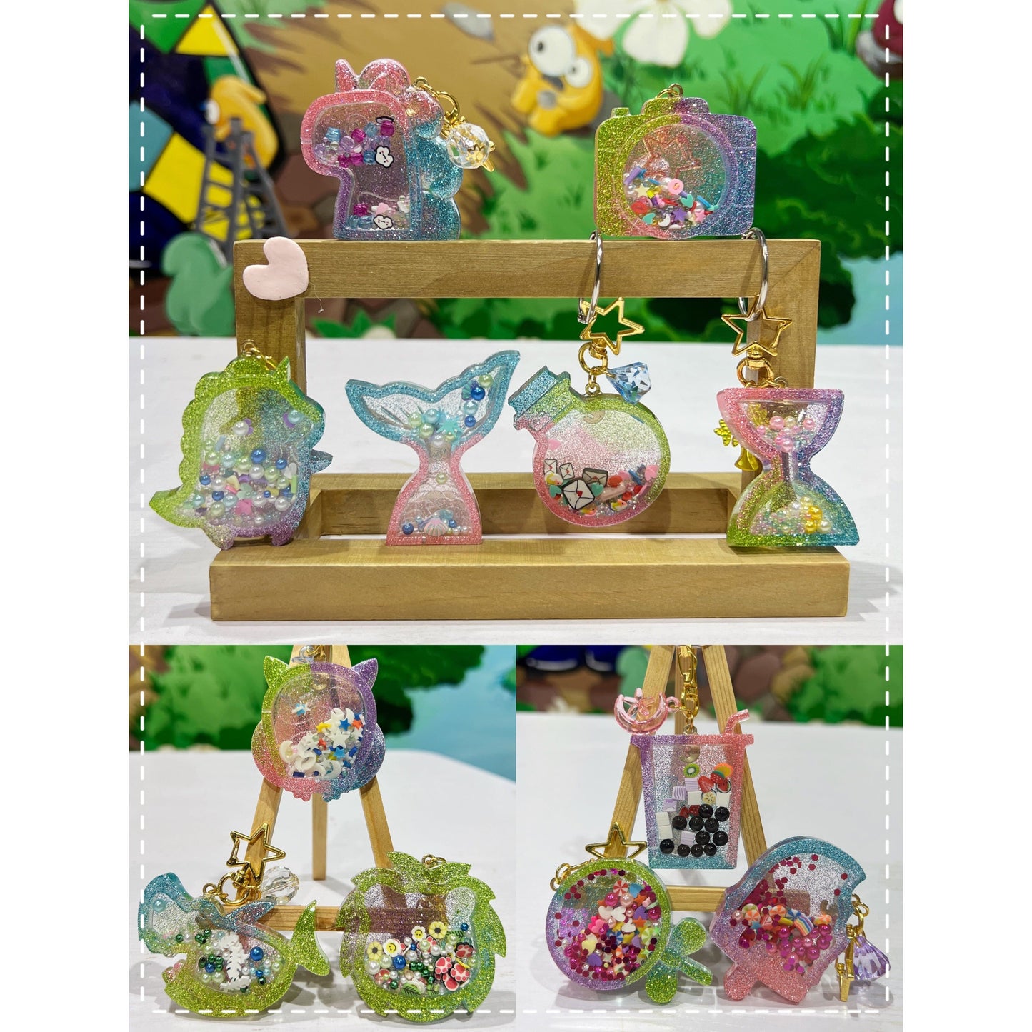 Resin Fidget Shakers (Memories).