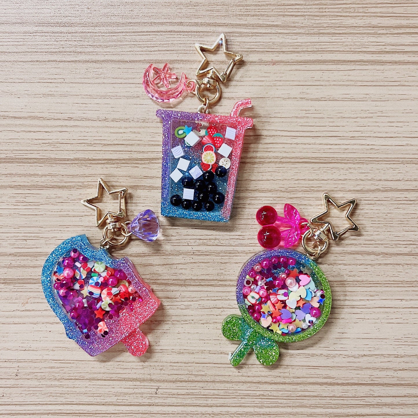 Resin Fidget Shakers (Sweets).