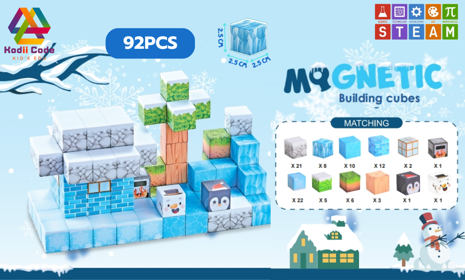 JXD-1264 ice  92PCS cube 2.5x2.5x2.5 cm